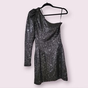 LINI one shoulder dress